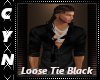 Loose Tie Black