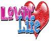 lovin' life sticker