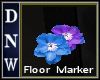 Flower Floor Marker