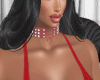 Choker red