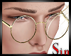 Nerd Glasses - Gold