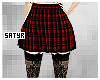 Red Plaid Skirt RLS