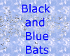 Black and Blue Bats
