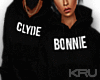 Bonnie & Clyde Hoodie-M