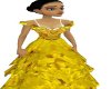 yellow dasie ball dress