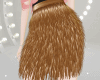 M' Feather Brown Skirt