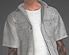 Shirt Grey + Tattoos
