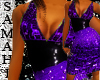 {S} Alicia Dress Purple