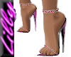 Sparkly pink heels