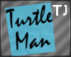 Turtle Man Sticky Note