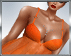 as orange lingerie