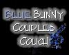 Blue Bunny Couples Couch