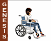 Ani WheelchairTeal w/snd