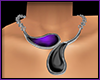 Drop Necklace Purple