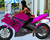 pink motorbike