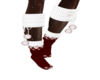 Sweet Santa long socksUA