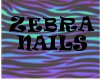 (deli)Zebra nails