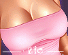 Denim Short Set Pink