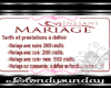 [B] Mariages