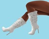 White Suede Boots