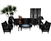10pc black Livingroom