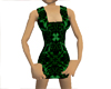 [GC] Green Pattern Dress