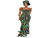 GOWN AFRICAN BEAUTYQUEEN
