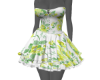 Yellow Flower Dress RXL