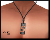 Five Dogtag Necklace