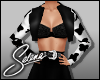 Selena: Cow Print Jacket