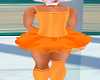 Lt Orange tutu Dress