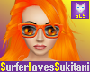 (SLS) Glasses Orange
