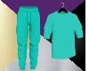 Teal Pants M