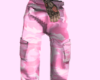 Pink Camo Cargo Pants