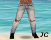 JC~Faded Worn Jeans