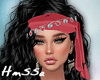 !H! Red Gypsy Headband