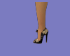 shoes elegant  gold blac