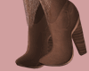 E* Brown Western Boots