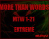 Extreme- More than Words