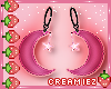Pink Moon Earrings