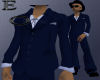EO Navy Linen Suit