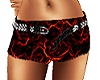 Black and Red shorts