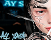 Ay. Face Tattoo