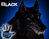 |Imy| Wolf Head - Black