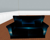 Black and Blue Couch