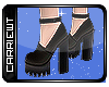! Scully Black Heels