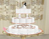 Dove Rings Wedding Cake