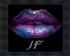 Lips Glitter Purple