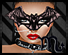 ♫Black Bat Lace Mask
