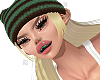 green knit hat